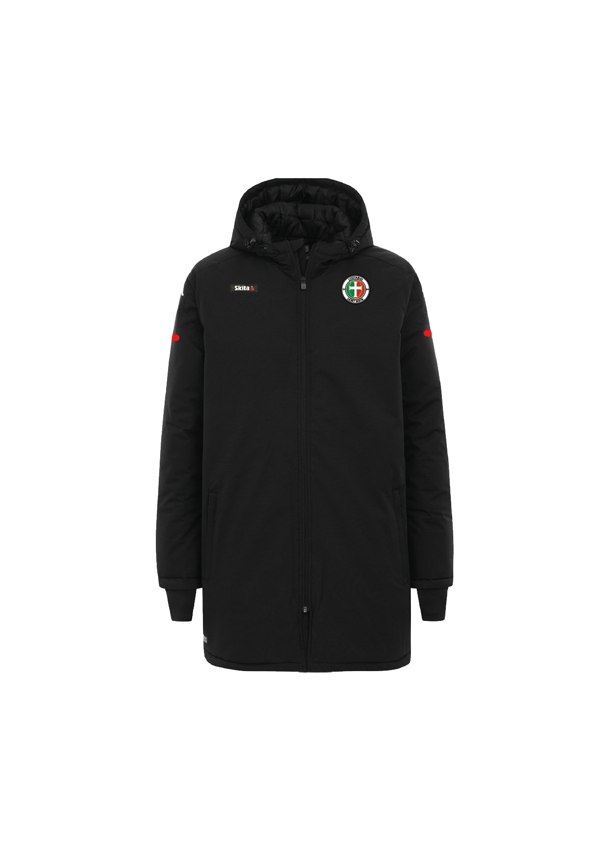 Parka LIGA PRO noir/rouge  (US LUSITANOS de SAINT-MAUR)